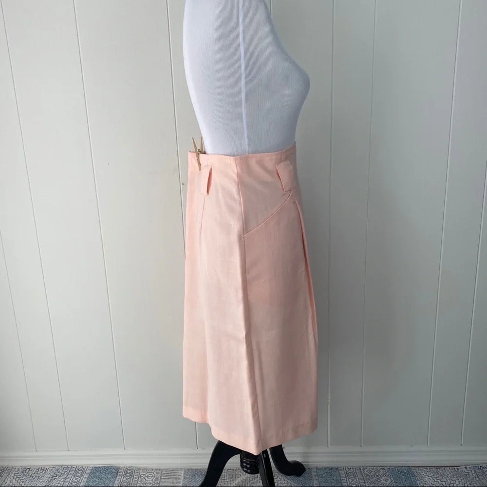 Vintage NWT Jacklyn Smith Pink Pencil Skirt sz. 16 - Picture 5 of 12
